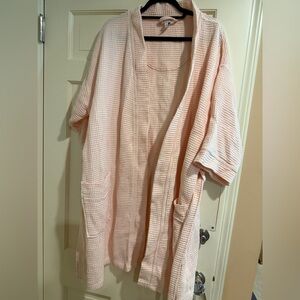 Nordstrom Blush Waffle Knit Robe